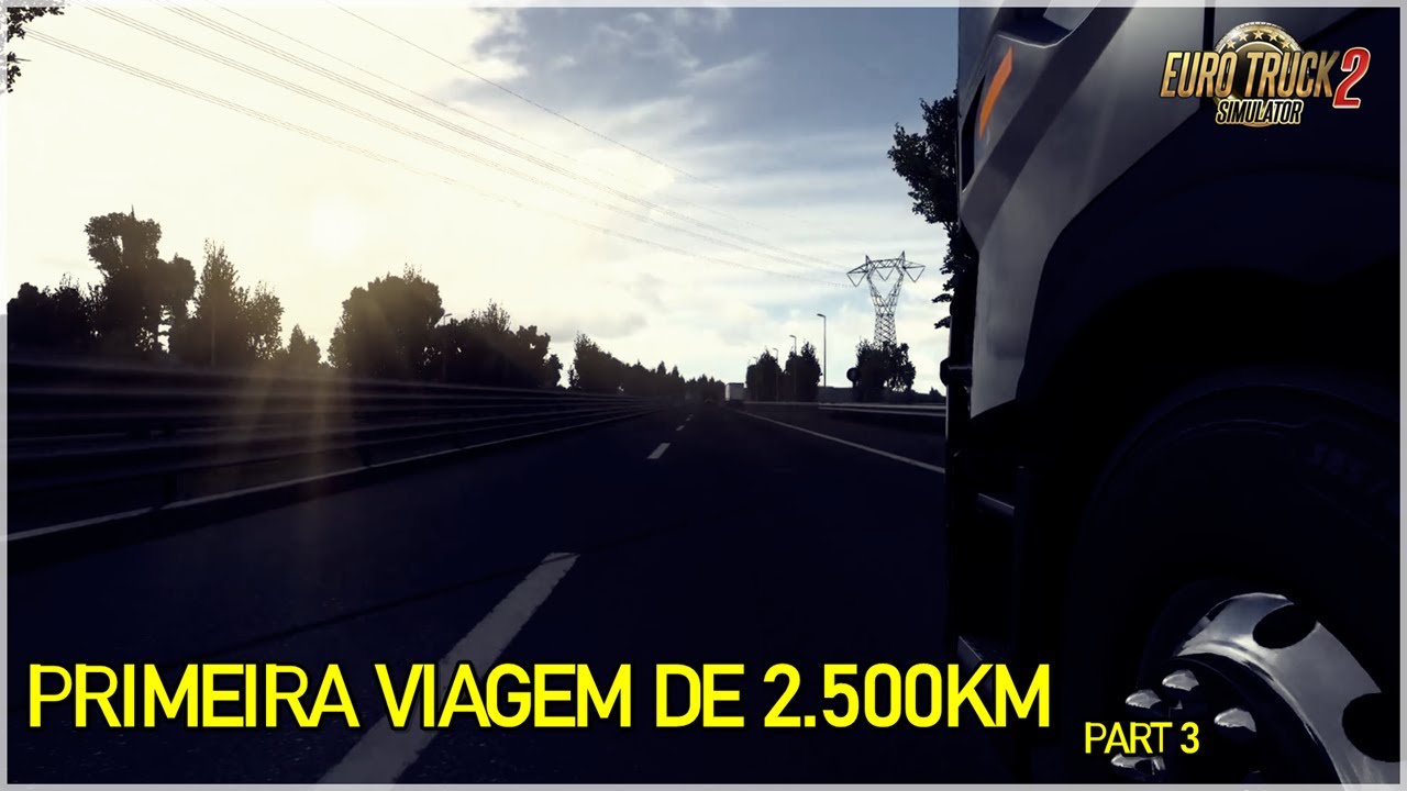 LINDO NASCER DO SOL E FINALMENTE CHEGAMOS NA ITALIA! - ETS 2 1.40X MODS JAZZYCAT