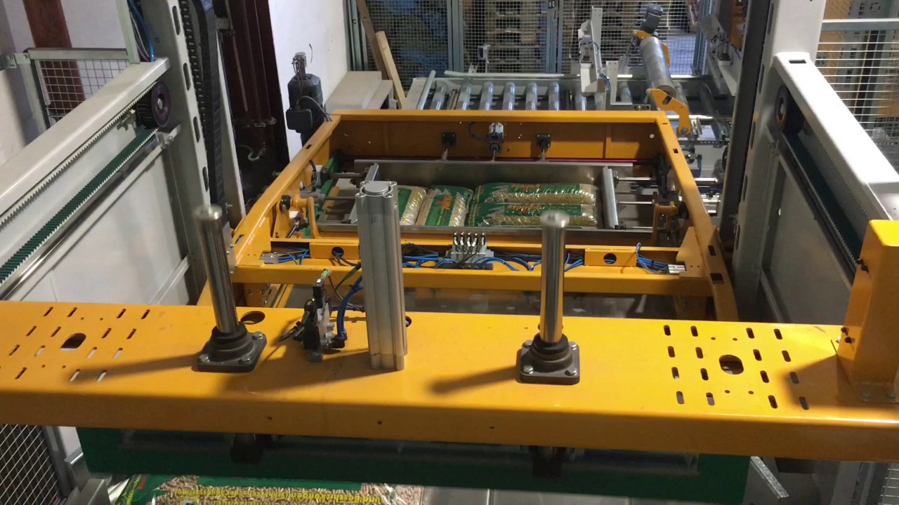 Pellets packaging line 700 bags per hour