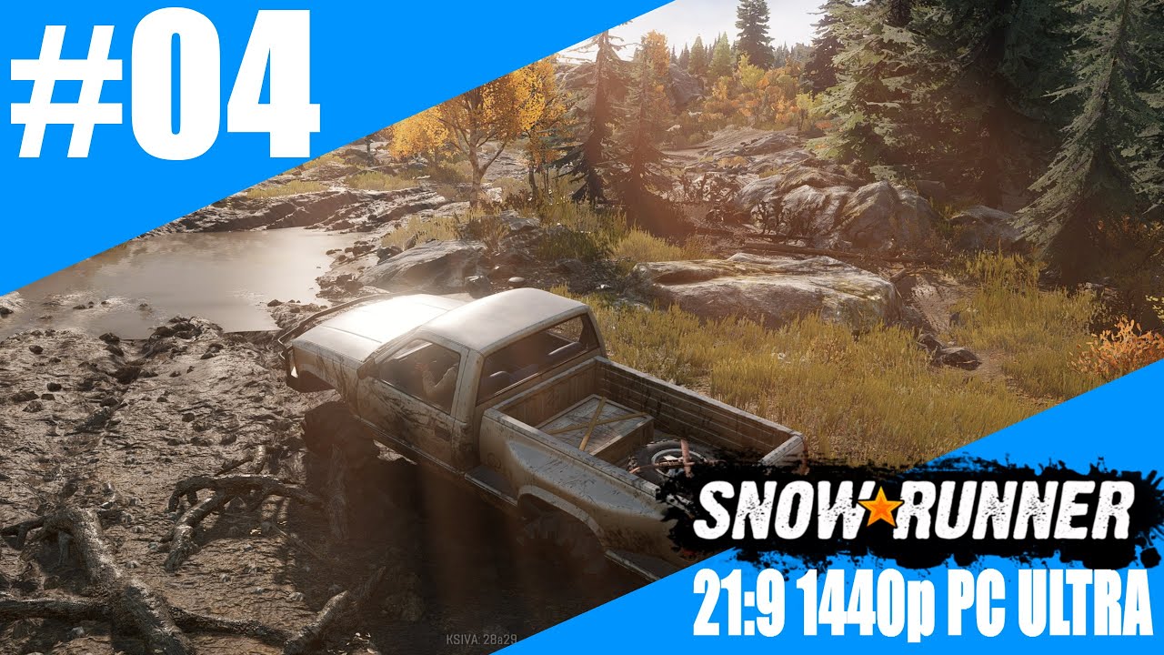 #04 Nasse Ernte (1) - BLACK RIVER/MICHIGAN ★ PC ULTRA 21:9 ★ SNOWRUNNER Let´s Play Deutsch