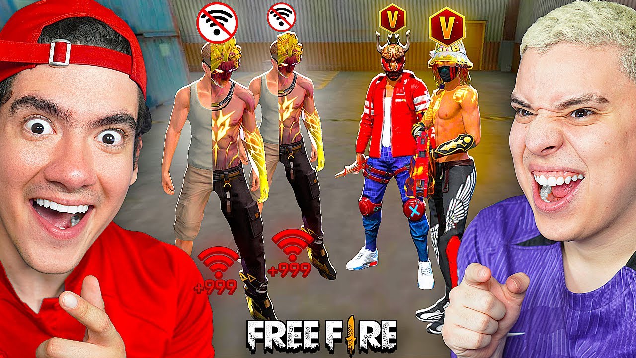 NOS HICIMOS PASAR POR BOTS con LA NUEVA SKIN EVOLUTIVA de FREE FIRE !! - TheDonato