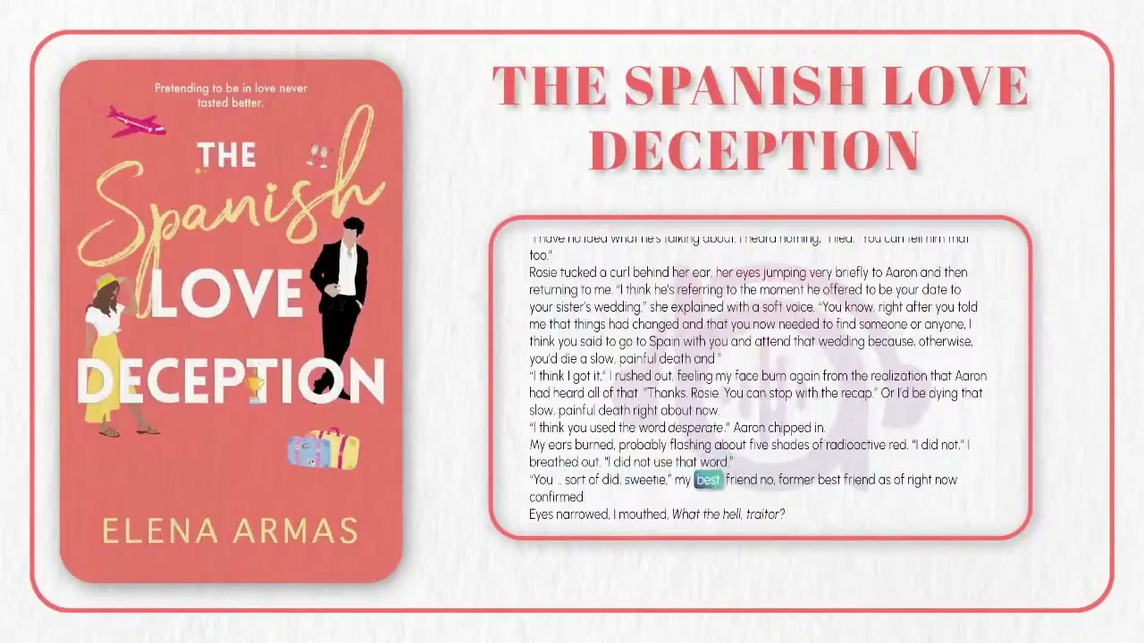 Full romance audiobook English: The Spanish Love Deception by Elena Armas