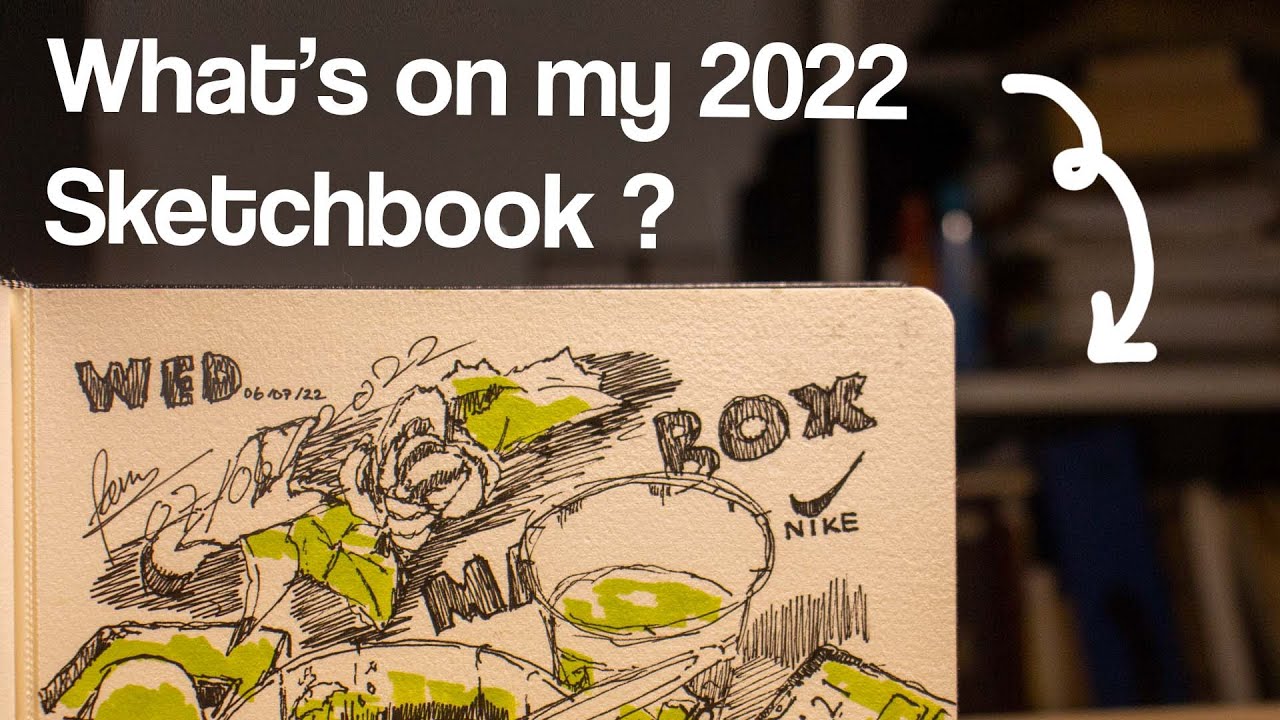 SKETCHBOOK TOUR 2022 !!! I filled the entire book and little story time