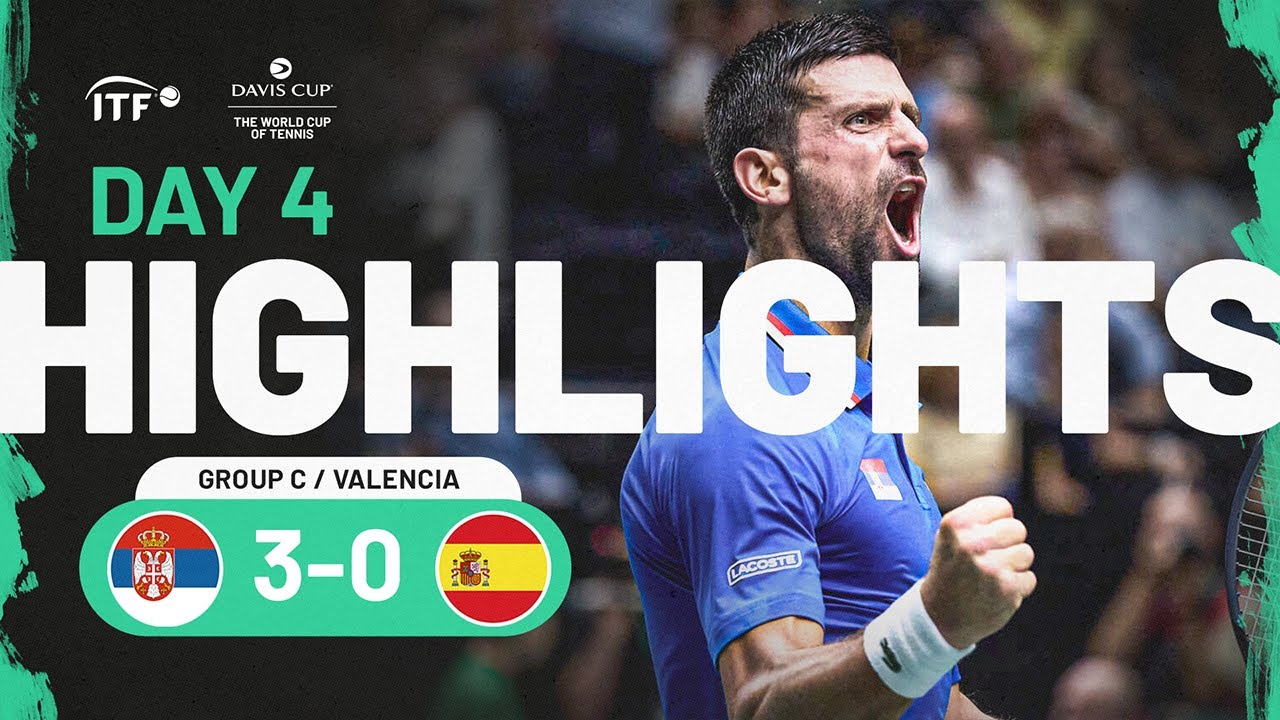 Highlights: Spain v Serbia | Davis Cup 2023