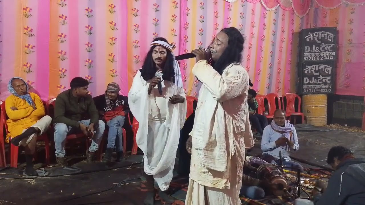 रंगीन भगत जय धर्मराज लोक गाथाभगेत मंडली मुलगेन डोमी दास जोगिंदरपंजियार मौ8872581684 शंभू ग्राम पिपरा