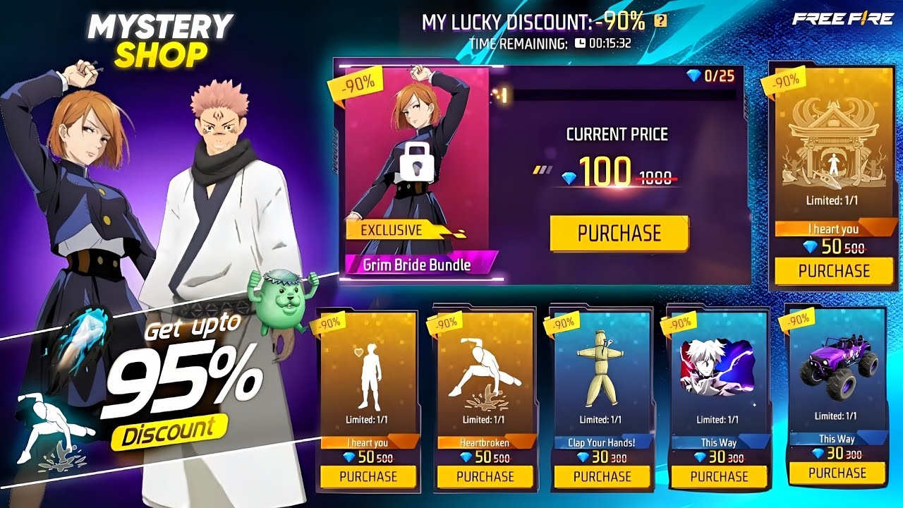 😍Mystery Shop Event Free fire ✅ In telugu | Next Evo Bundle 🤯 | Free Rewards🤫 | Next Discount Event