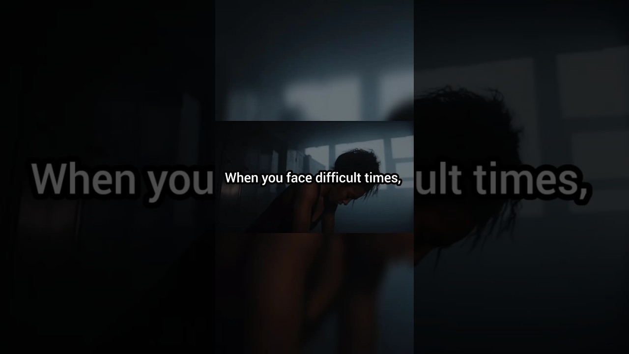 When you face difficult times 🙂⌛
