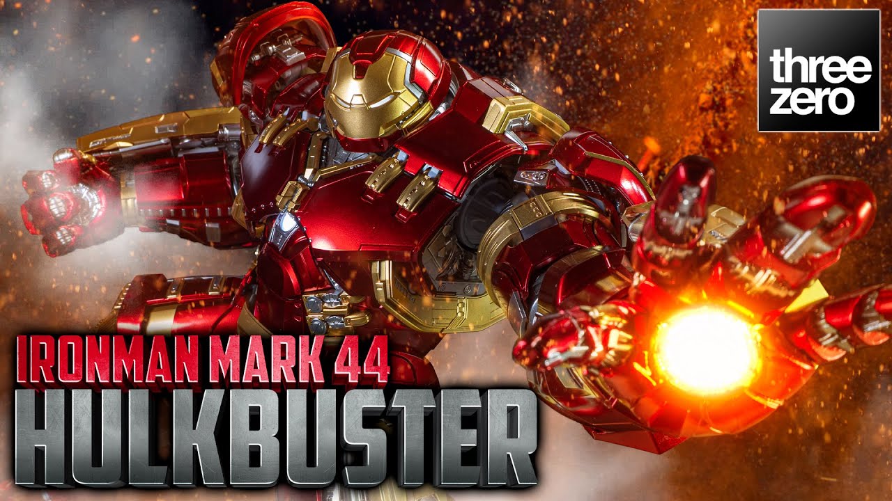 【MARVEL】超重量級の見た目ながら可動が超優秀！発光に装甲の展開ギミックも超楽しい「DLX アイアンマン・マーク44 ハルクバスター」を開封！