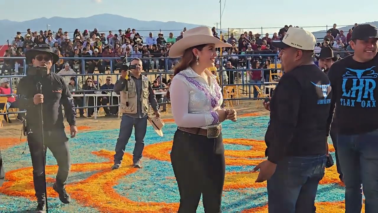 @RANCHOHRHUVIKYRACHEL en Santa Maria Tindu 2026 #bandadeviento #jaripeo #toros #jinetes 