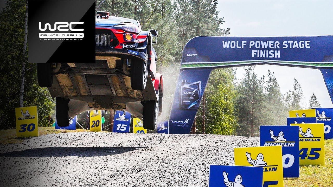 WRC - Neste Rally Finland 2019: WOLF POWER STAGE Highlights