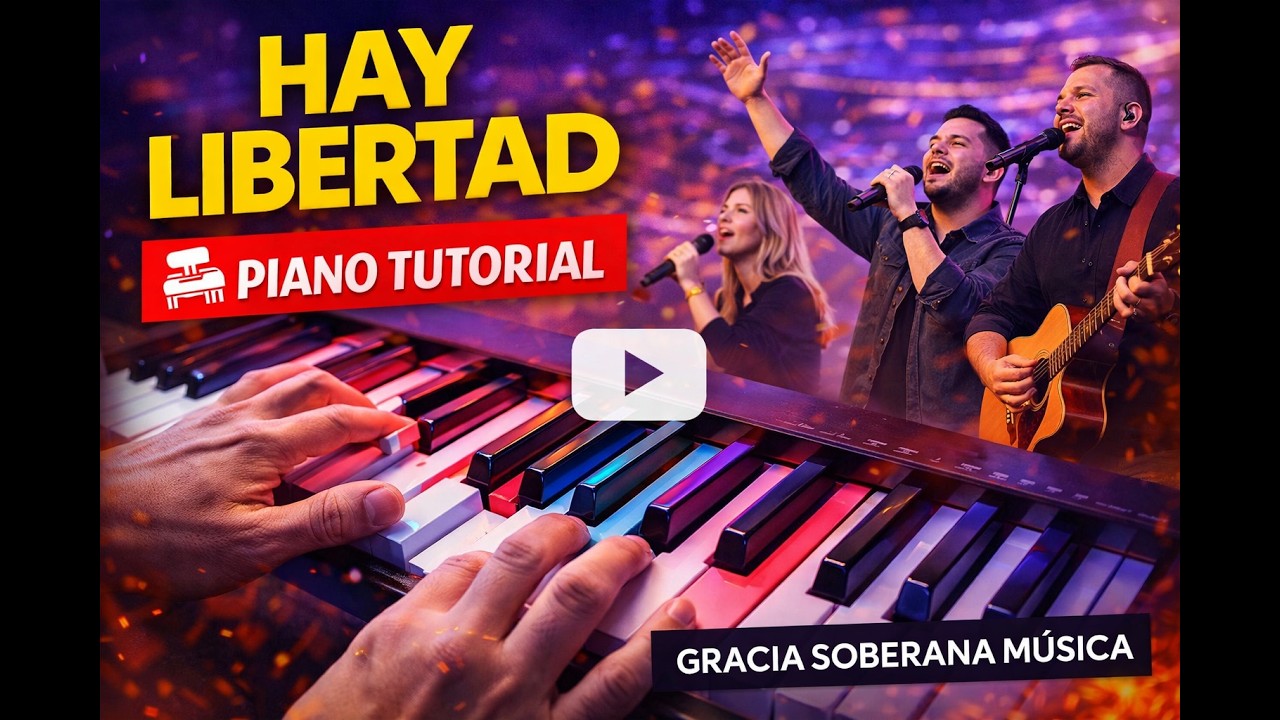 Hay libertad - La IBI  Tutorial de Piano ♪♫