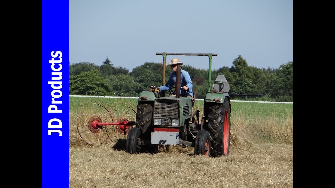 Fendt 102S/Gras harken/Raking grass/Gras schwadern/Elp/2016/NL