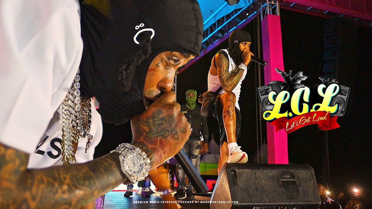 (Must See) Vybz Kartel Tribute by Tommy Lee during performance at LGL in  Portland, Jamaica