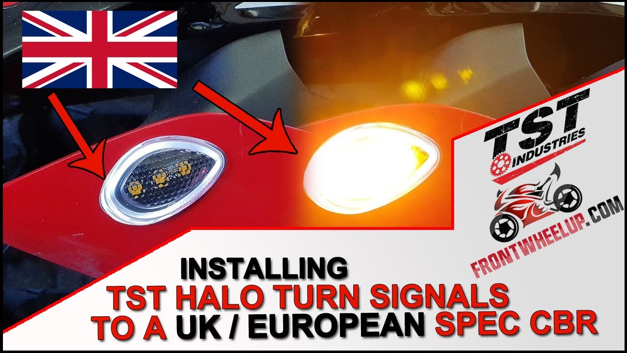 Installing halo flush fit turn signals to a UK / European spec CBR600RR | CBR 600 RR Episode 8