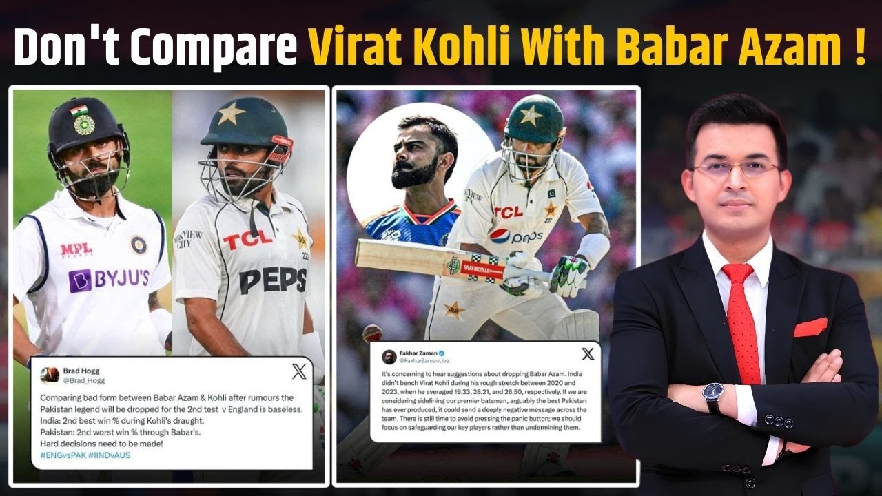 Virat Kohli vs Babar Azam comparisons are baseless feels Australian Legend Brad Hogg !