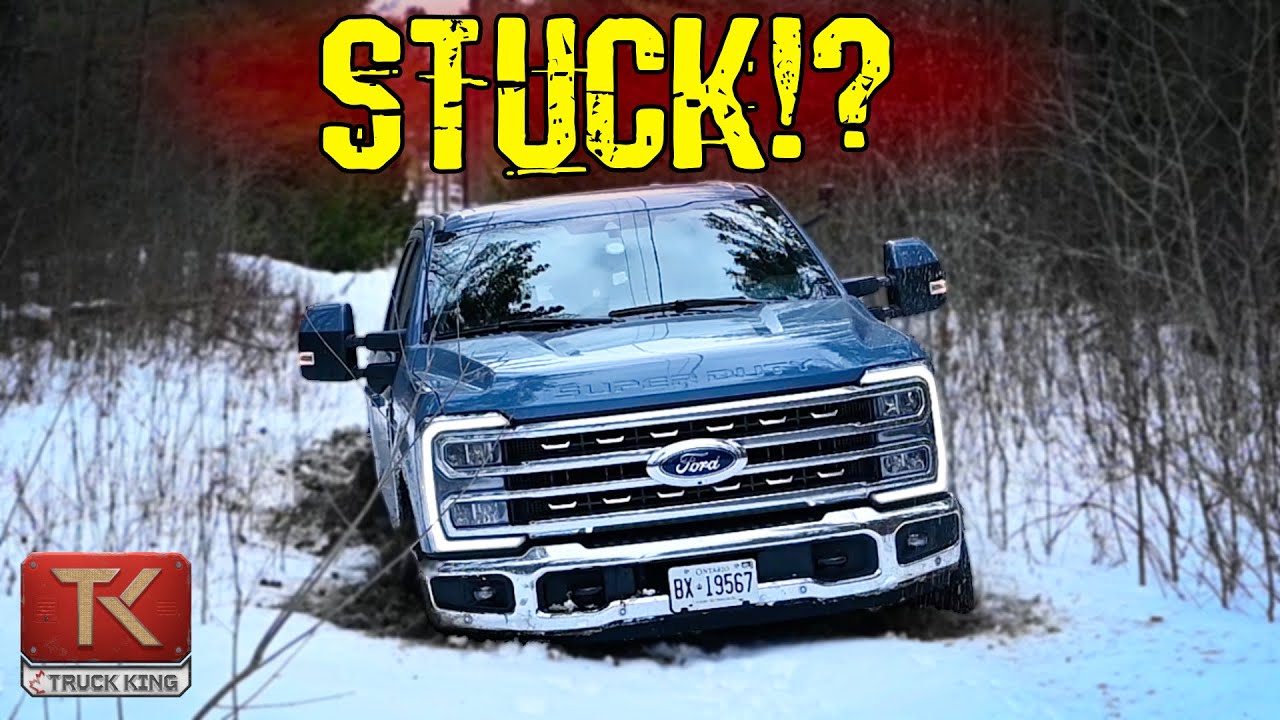 Отправляйтесь на Ford F-250 Tremor в дальние края! Сможет ли он преодолеть грязь, воду и лёд?