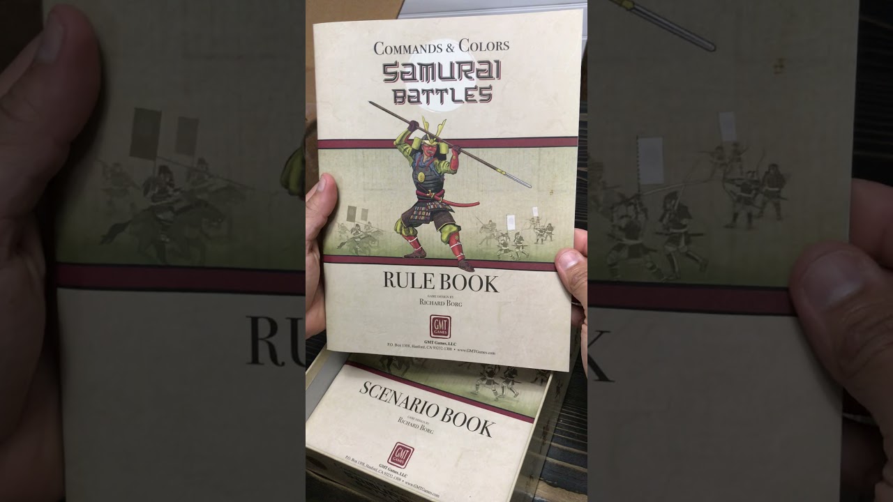 Commands and colors Samurai Battles