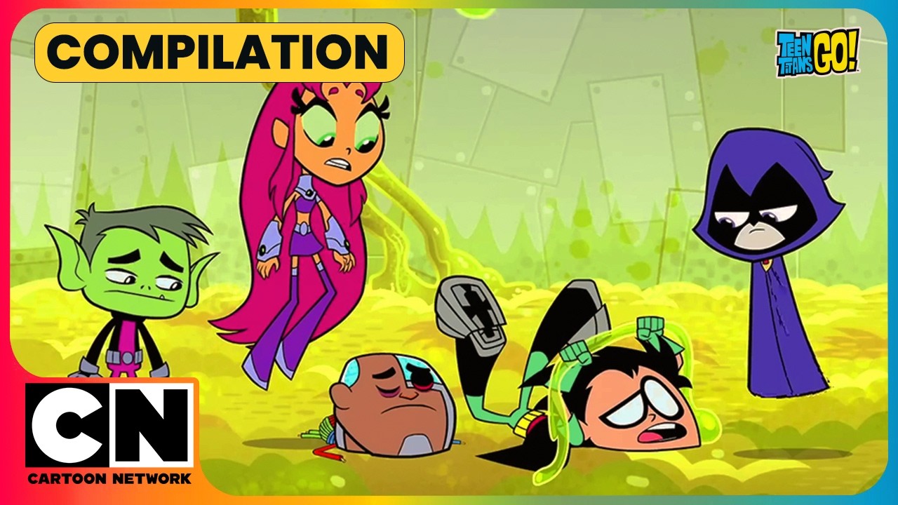 Who Mixed the Colours?!🤯| Teen Titans Go💝| Cartoon In English😆| Cartoon For Kids🥳| @cnindia ​