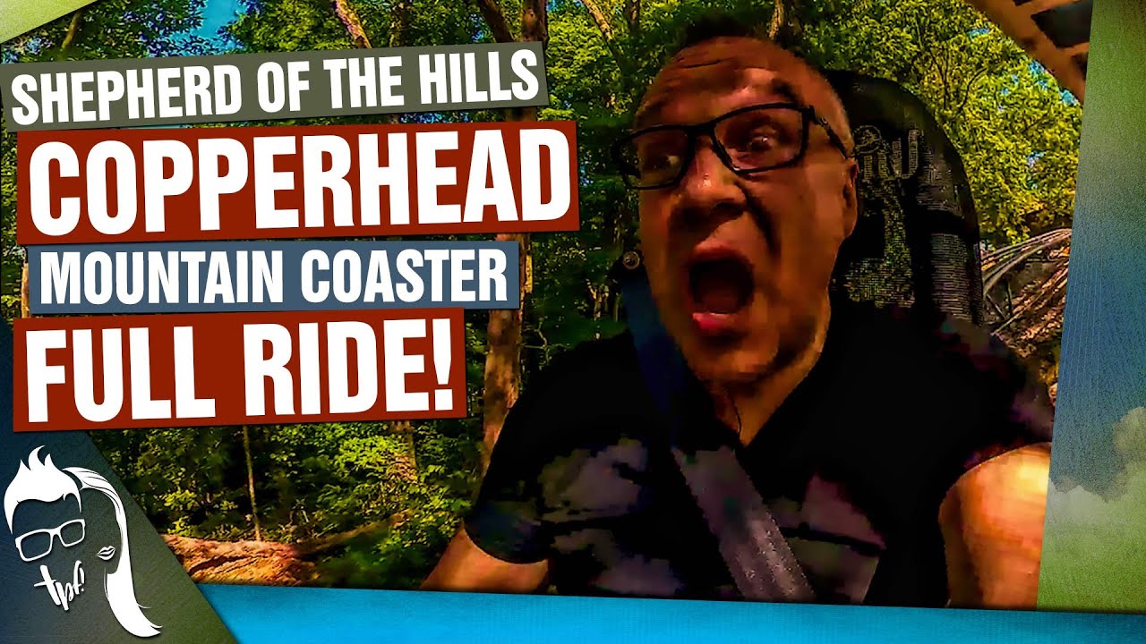 Copperhead Mountain Coaster FULL RIDE | Shepherd of the Hills, Branson, Missouri