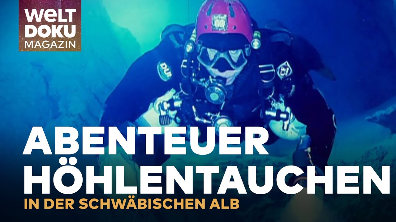 ABTAUCHEN IN DER SCHÄBISCHEB ALB: Das macht Höhlentauchen so gefährlich | WELT Magazin
