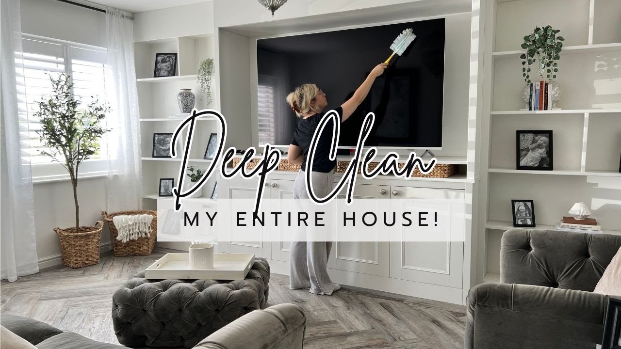 NEW! DEEP CLEAN MY WHOLE 5 BEDROOM HOUSE 🏡 EXTREME CLEANING MOTIVATION 2023