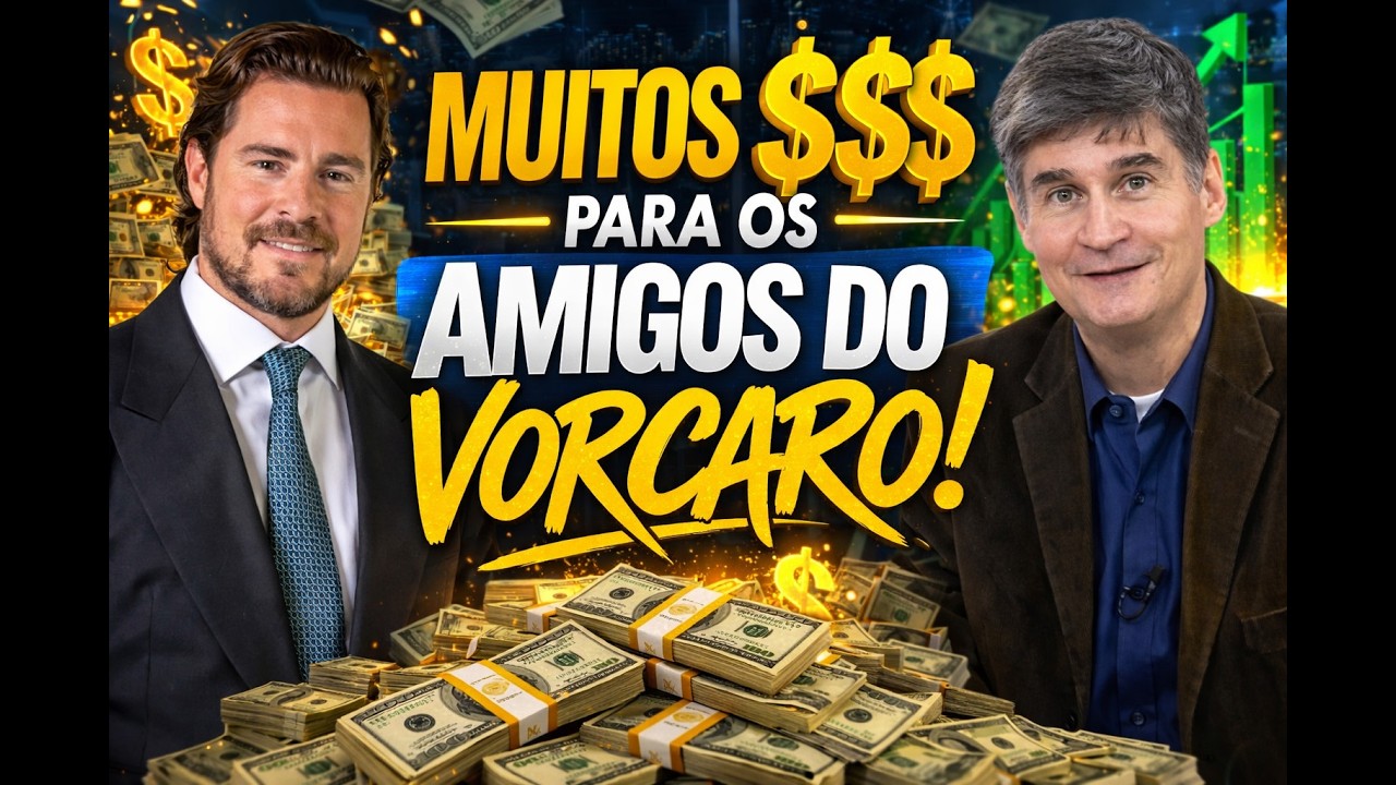 Muitos $$$ para os Amigos do Vorcaro