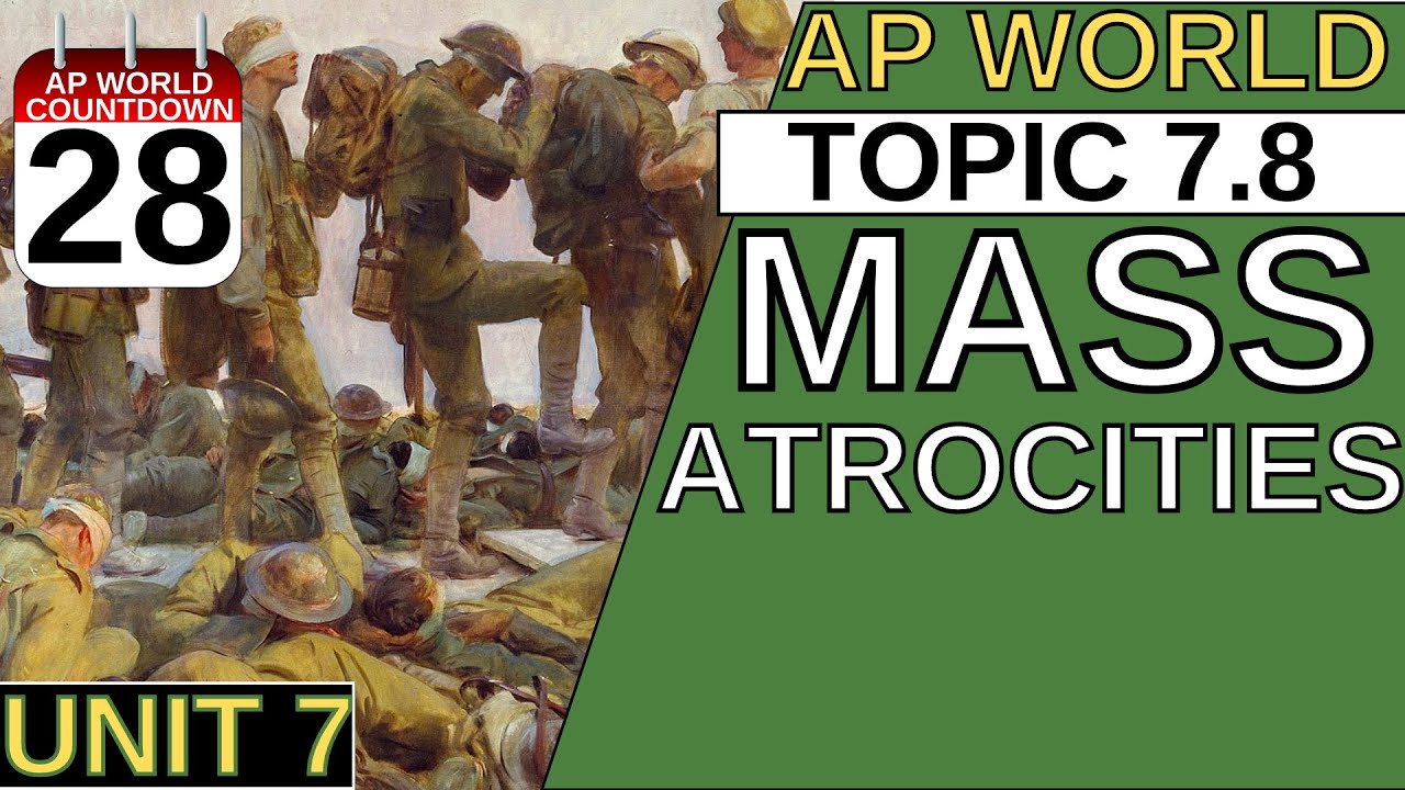 AROUND THE AP WORLD DAY 28: MASS ATROCITIES AFTER 1900