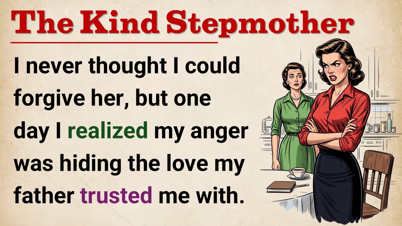 Learn English With Story 🔥The Kind Stepmother | Level 3 English Listening Practice || Graded Reader