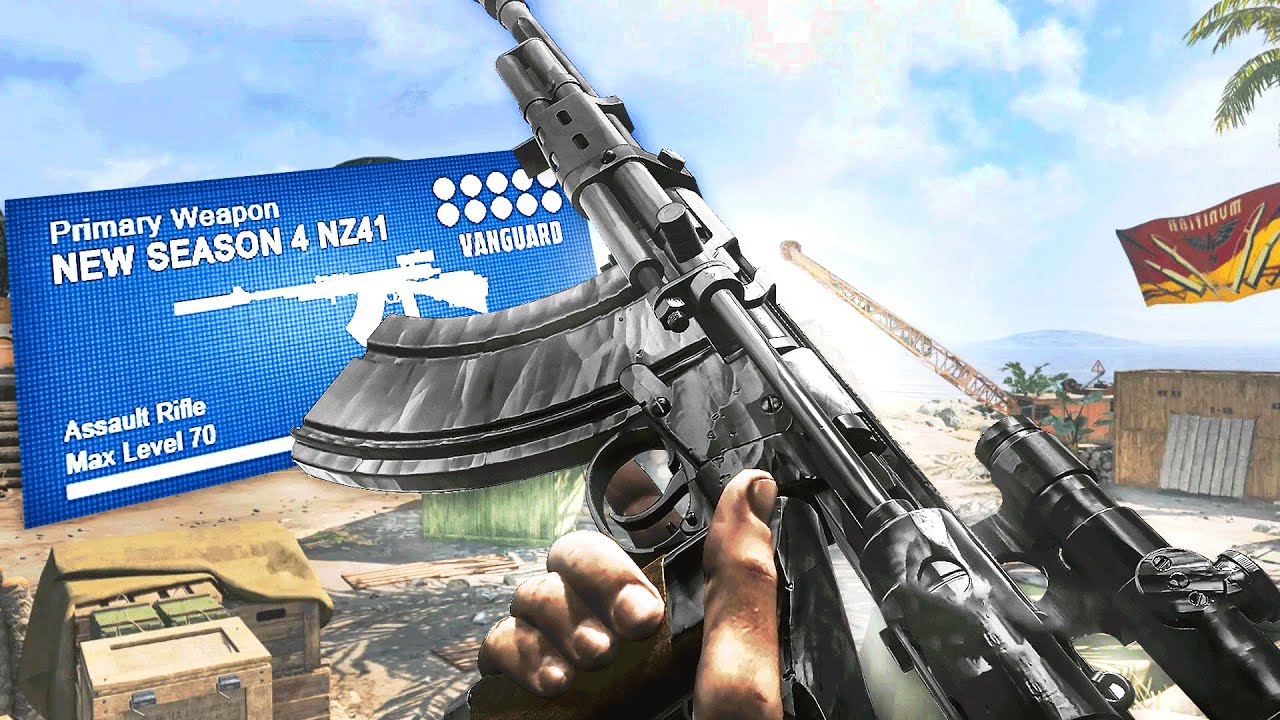 * NEW * Updated NZ 41 Loadout is the BEST Assault Rifle in Season 4 Warzone