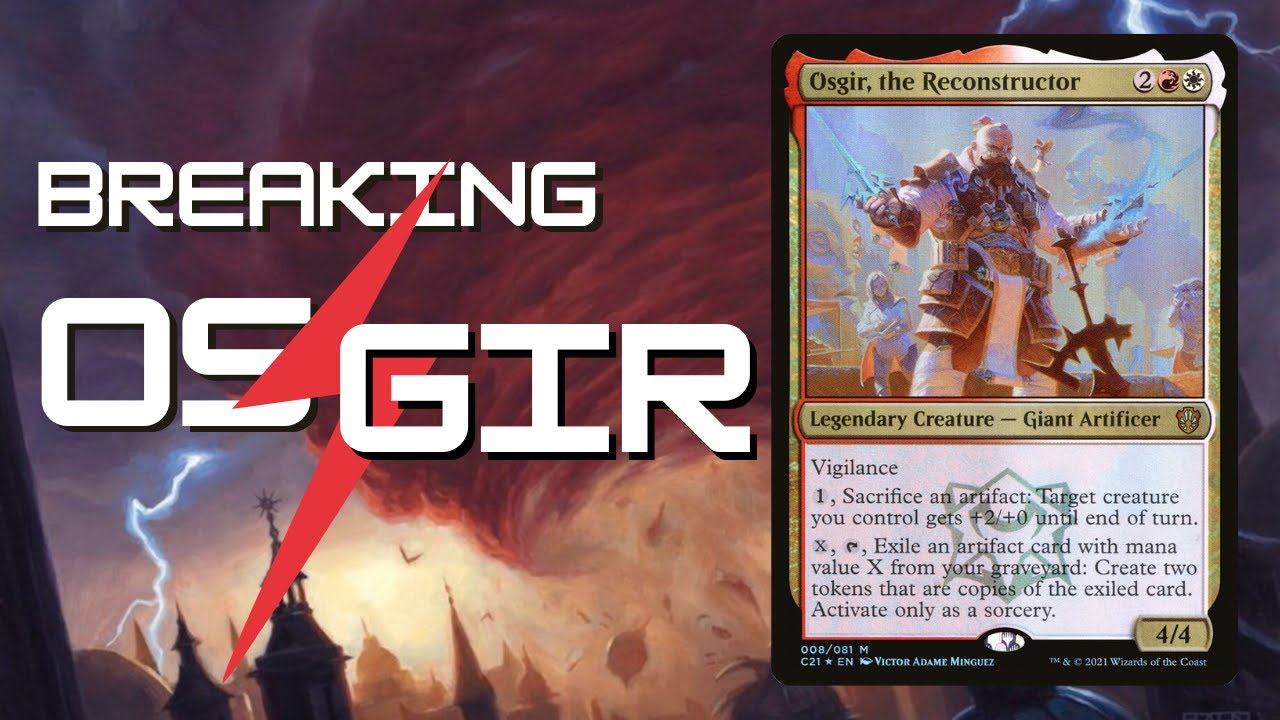 What are the best cards for Osgir? || EDH Osgir, the Reconstructor || EDH Infinite Mana Combo