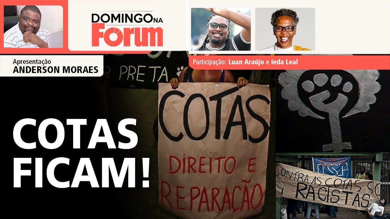 Cotas Ficam! | Domingo na Fórum | 15.03.26