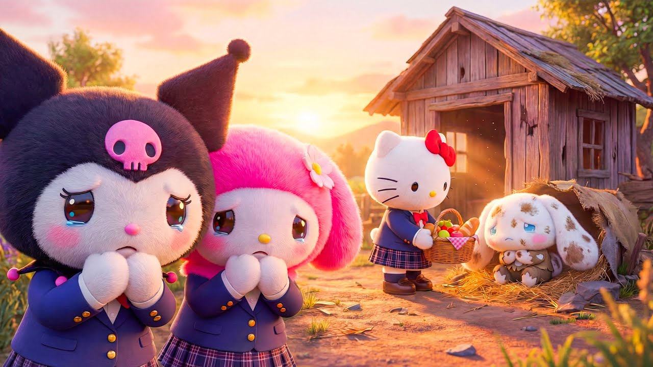 メロディとクロミ、嫉妬から涙へ…キティの優しさに気づく日🥺🌸