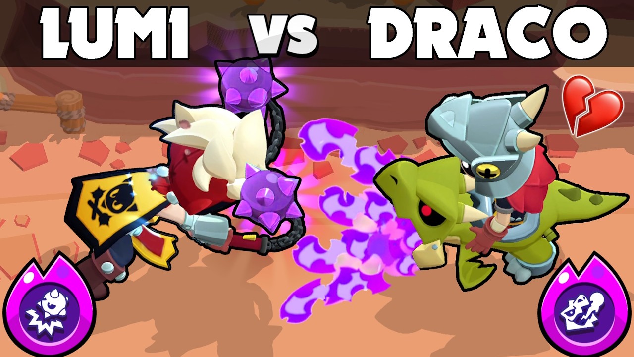LUMI vs DRACO 🟣 Brawl Stars