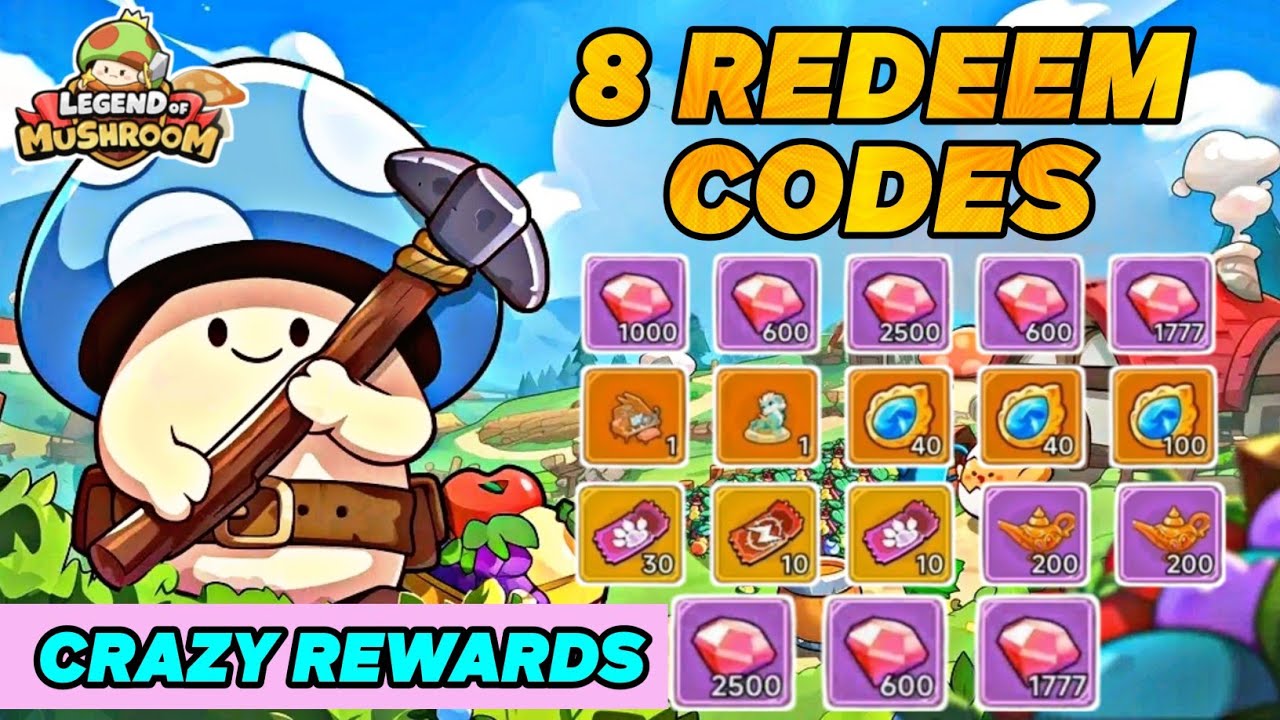 [8 New] Legend Of Mushroom Codes 2025 - New Legend Of Mushroom Redeem Codes - Gameplay