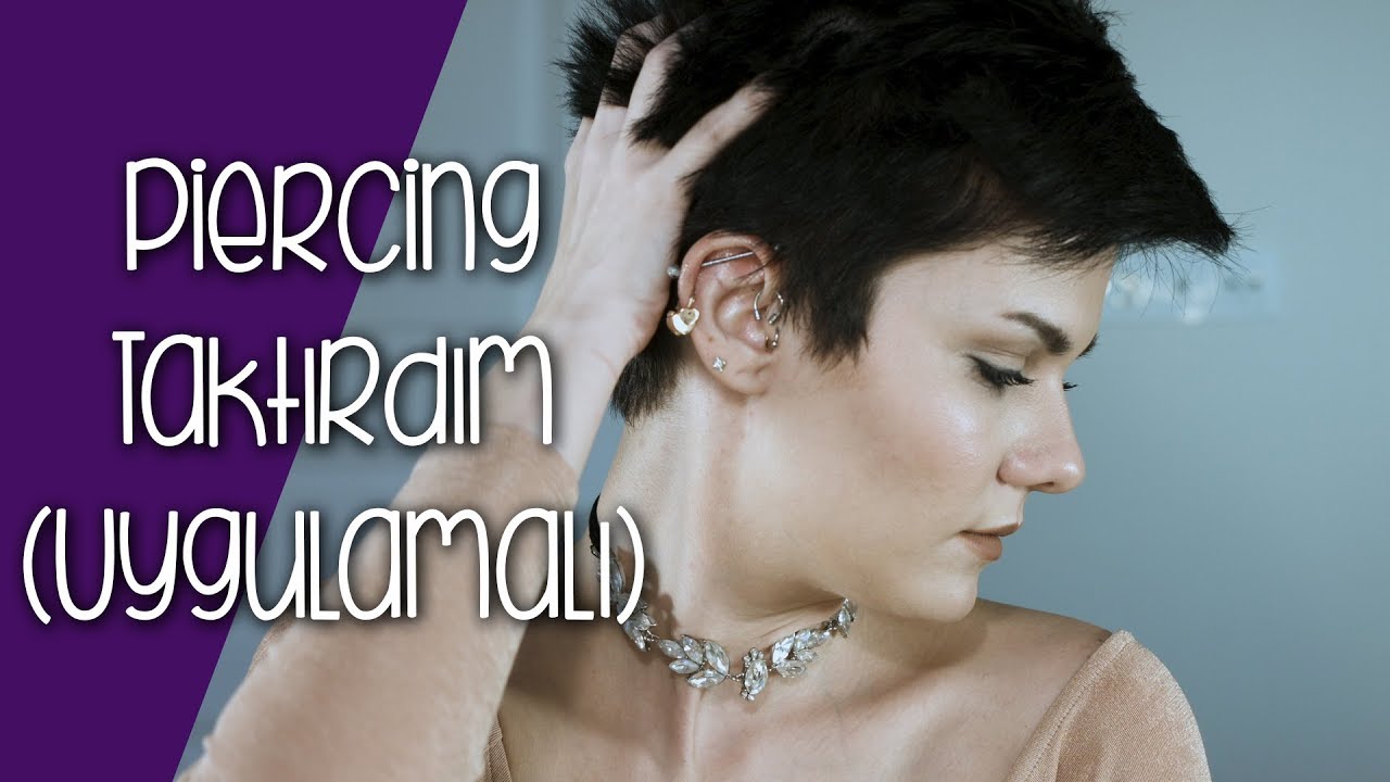 Piercing Yapımı ve Bakımı | Köprü - Tragus- Rook- Göbek Piercing | Ear Piercing