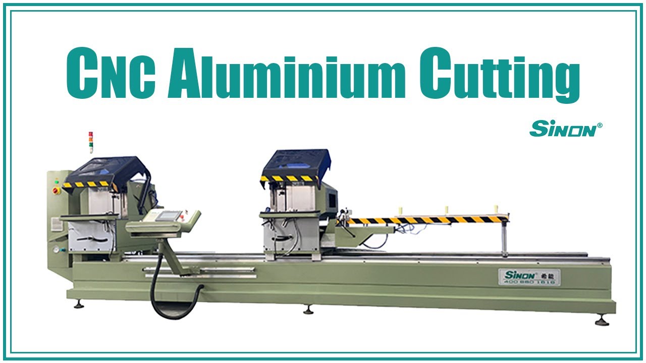 CNC Type Automatic Double Head Cutting Machine for Aluminum Profiles