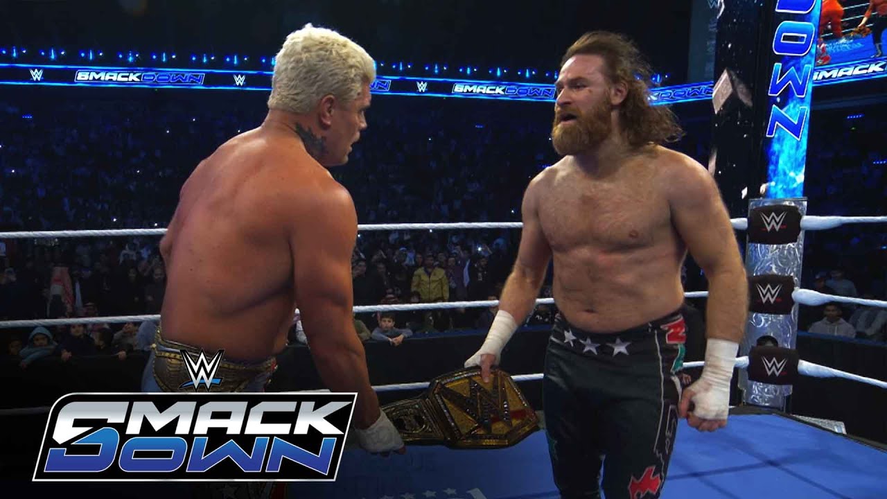 Cody Rhodes & Sami Zayn quieren el ORO : SmackDown highlights, 30 de Enero. 2026