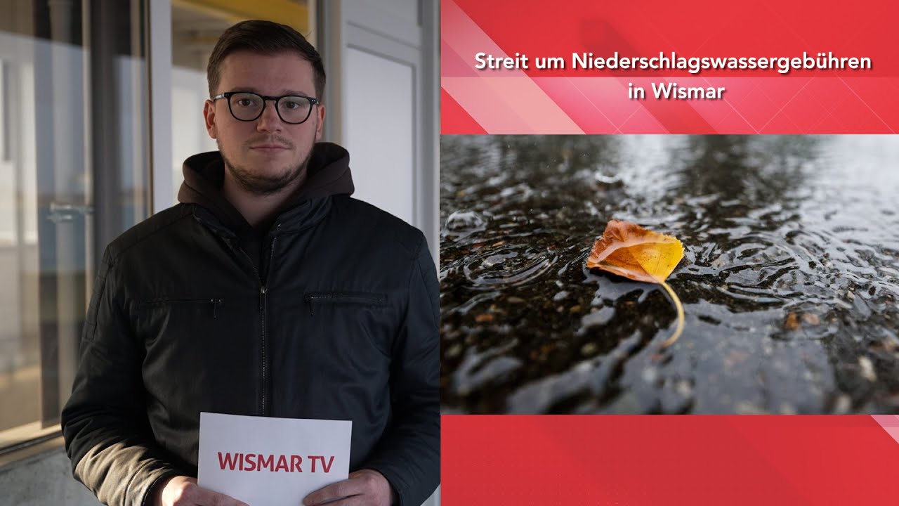 Streit um Niederschlagswassergebühren in Wismar - Kurzmeldungen