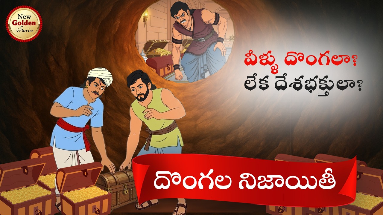 దొంగల నిజాయితి - Telugu stories - best moral stories - new golden stories