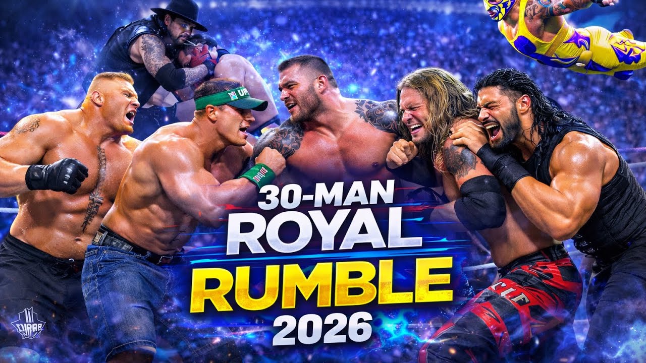 30-Man Royal Rumble Match Saudi Arabia Riyadh🔥 WWE 2K25