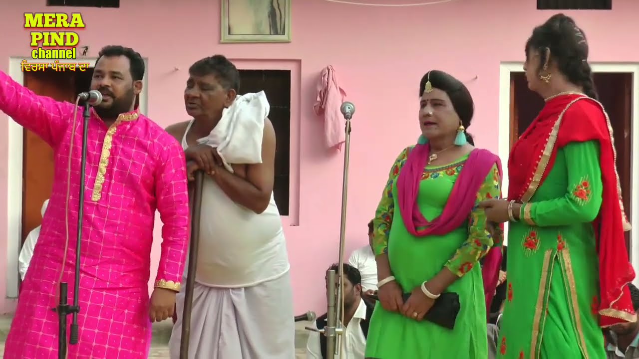 ਨਕਲੀਏ/ਰਾਂਝਾ ਮਲਾਹ ਨੂੰ  ਚਨਾਬ ਪਾਰ ਕਰਾਉਣ,,Ranjha Comedy Drama - Mera Pind Virsa channel