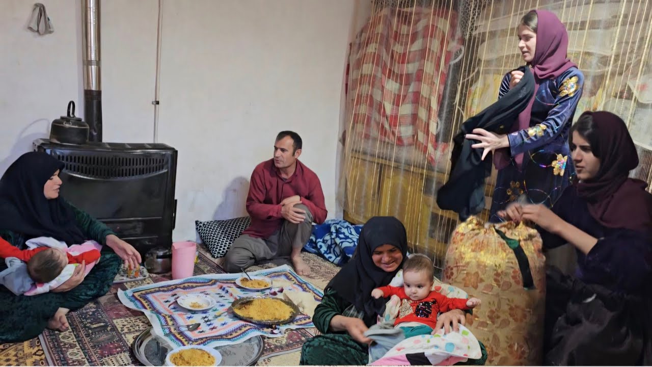 Nomadic Life 🌄 Baking Bread, Sewing Dreams, and Family Joy with Atousa’s Smile ✨👣