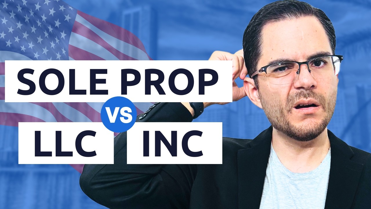 ¿Qué TIPO DE EMPRESA me conviene crear en USA? 🇺🇸 |  🔵 Ep 191
