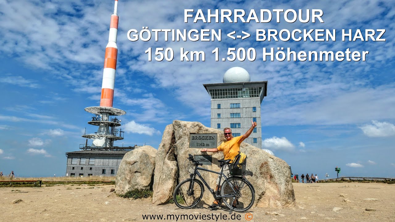 MIT DEM FAHRRAD VON GÖTTINGEN HOCH AUF DEN BROCKEN IM HARZ