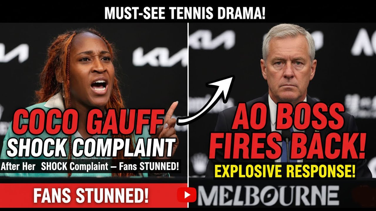Australian Open Boss FIRES BACK at Coco Gauff After Her SHOCK Complaint — Fans STUNNED!