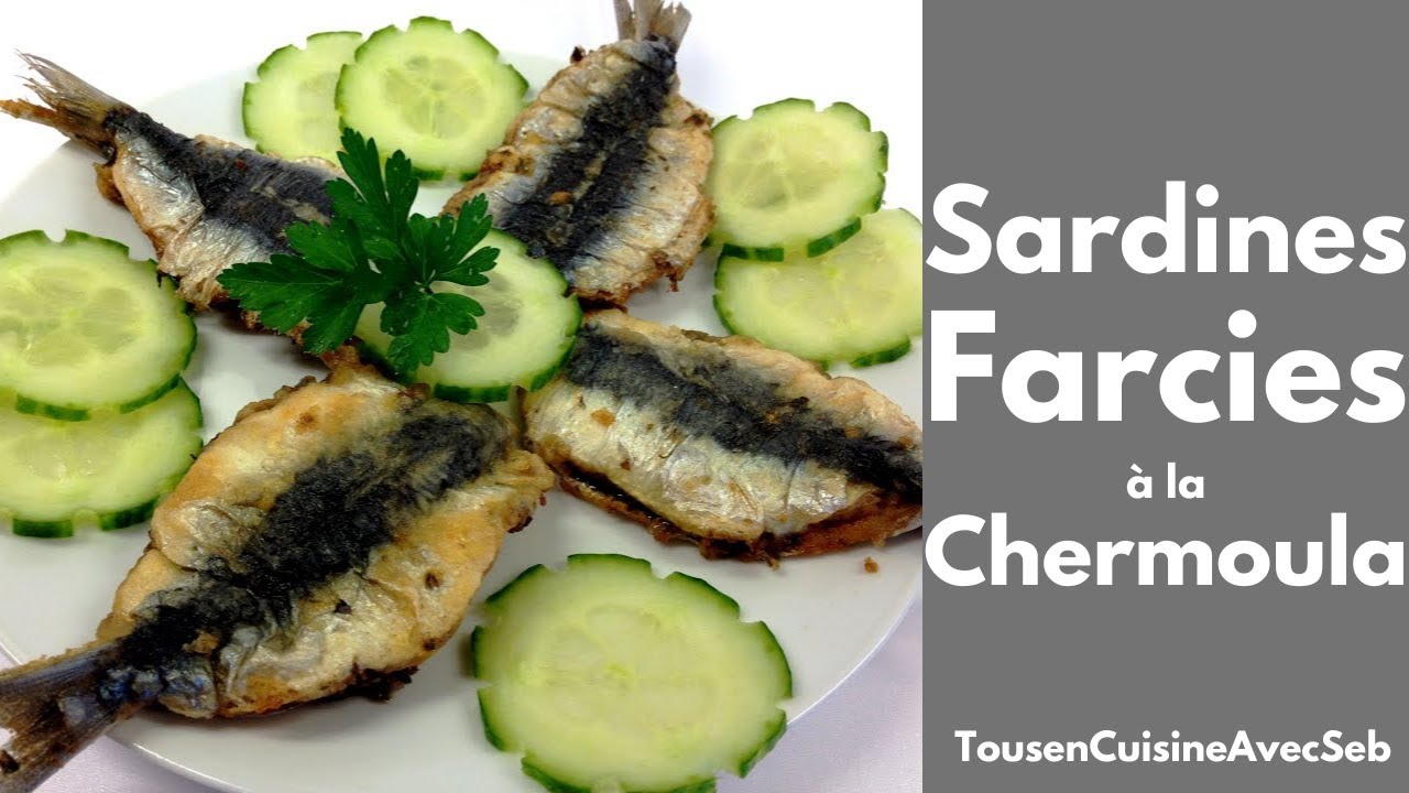 SARDINES FARCIES à la CHERMOULA (Tous en cuisine avec Seb)