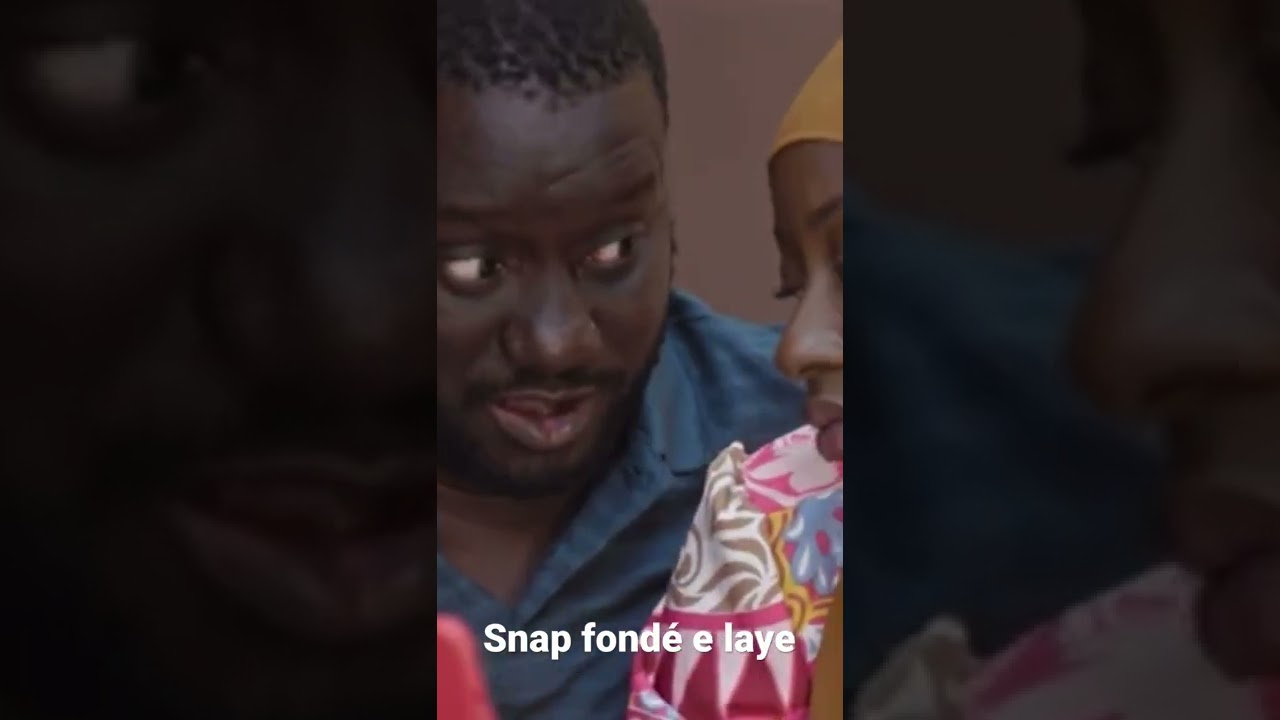 Laye Diarra - Snap de fond&eacute; avec Ndeye Diarra