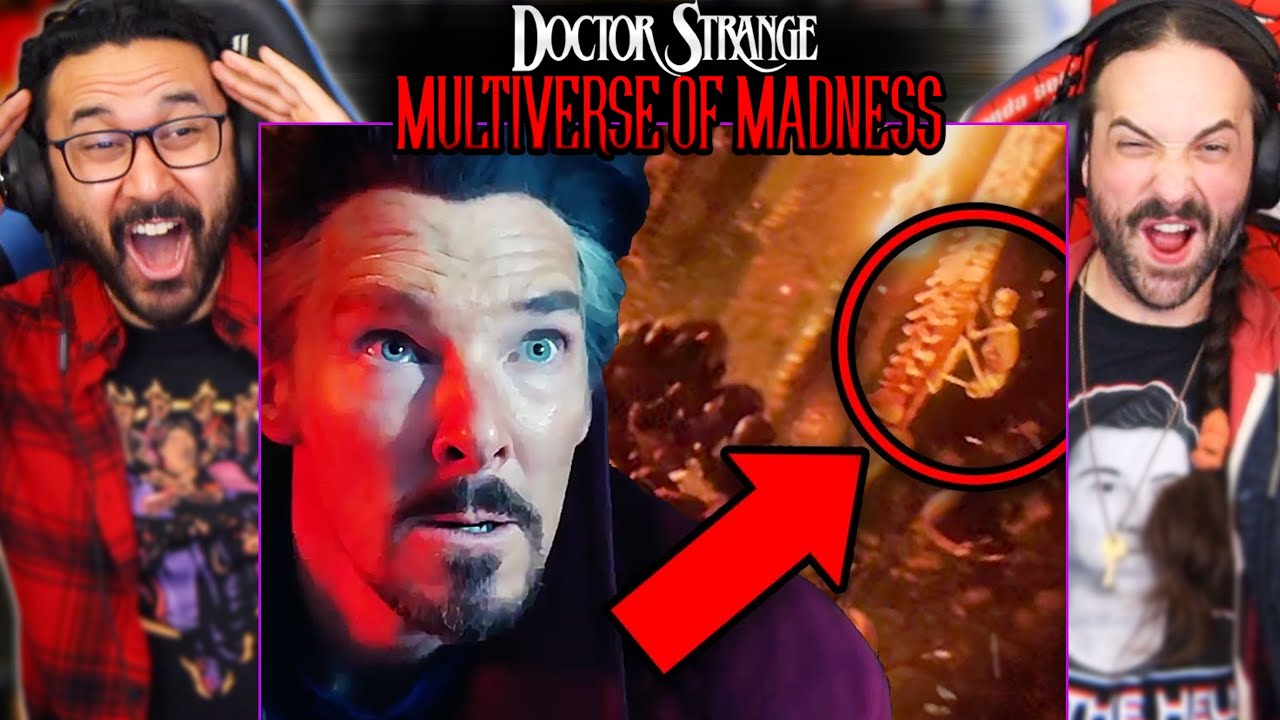 Doctor Strange Multiverse Of Madness EASTER EGGS & BREAKDOWN REACTION! Full Movie Details You Missed