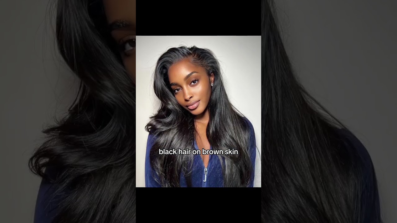 black hair #pinterest #summer #inspiration #instagram #fashion #hairstyle #hair #haircolor #shorts