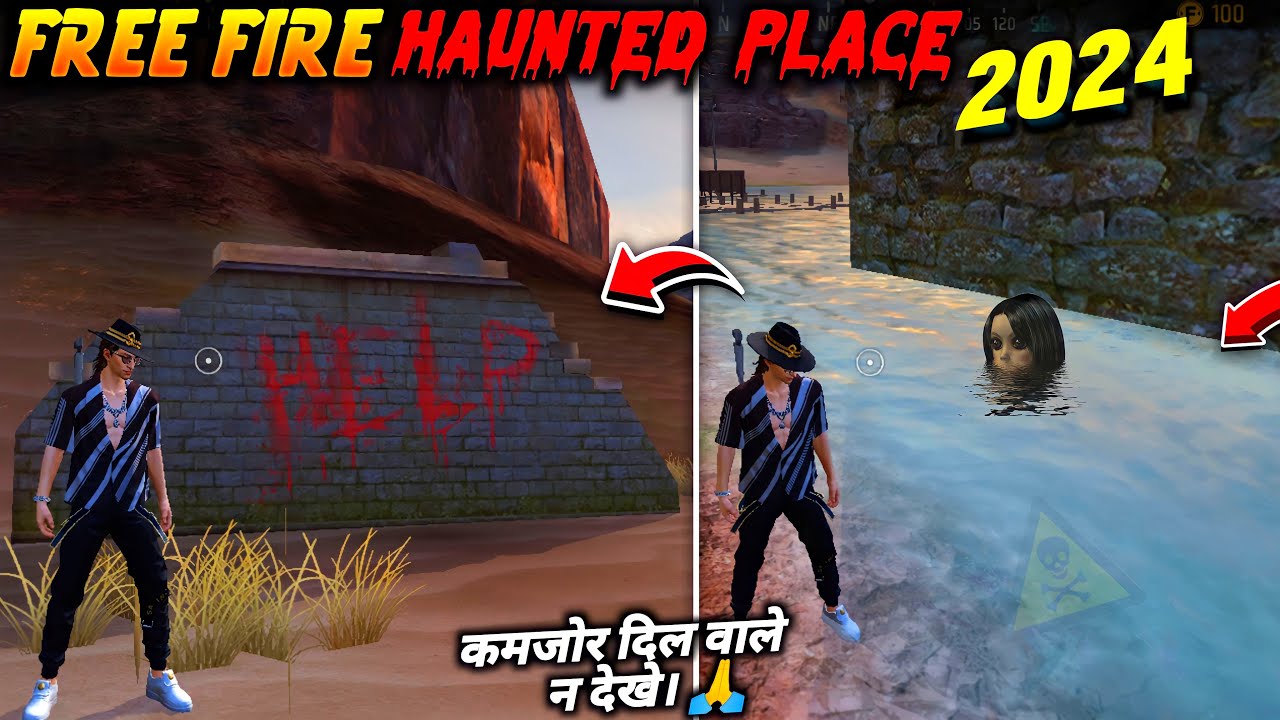 Free Fire OB43 - Map Haunted place 😲 Most Horror Map Free Fire In Update