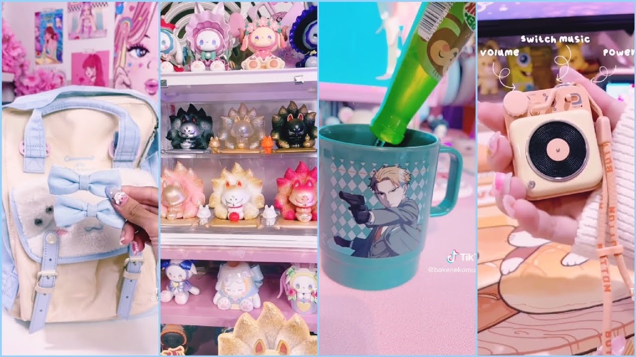 Kawaii Drinks Foods Snacks Unboxing Tiktok Compilation